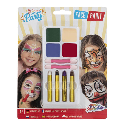 Grafix schminkset 10-delig