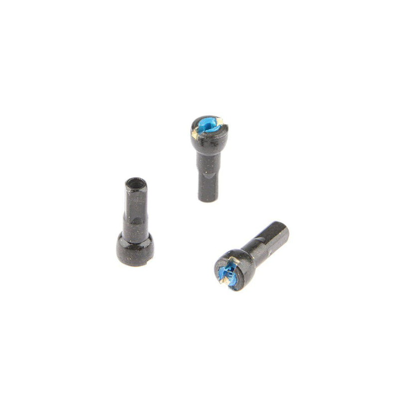 Load image into Gallery viewer, Alpina Spaaknippel met ronde kop 14G 15.0mm 4 Fg 2.3 ABS messing zwart (144 stuks)

