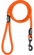 Rebel petz hondenriem - oranje - l - 12mm x 140cm