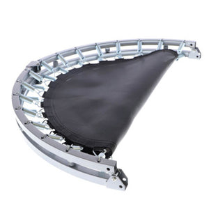 Alert opvouwbaar fitness trampoline 97 cm blauw zwart