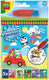 Ses creative ses kleuren met water kleurboek - op reis
