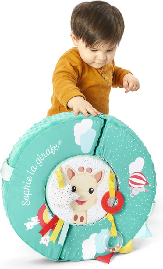 Sophie de giraf activity wheel - babyspeelgoed - ontwikkeling en stimulatie voor baby's - vanaf 6 maanden - meerkleurig