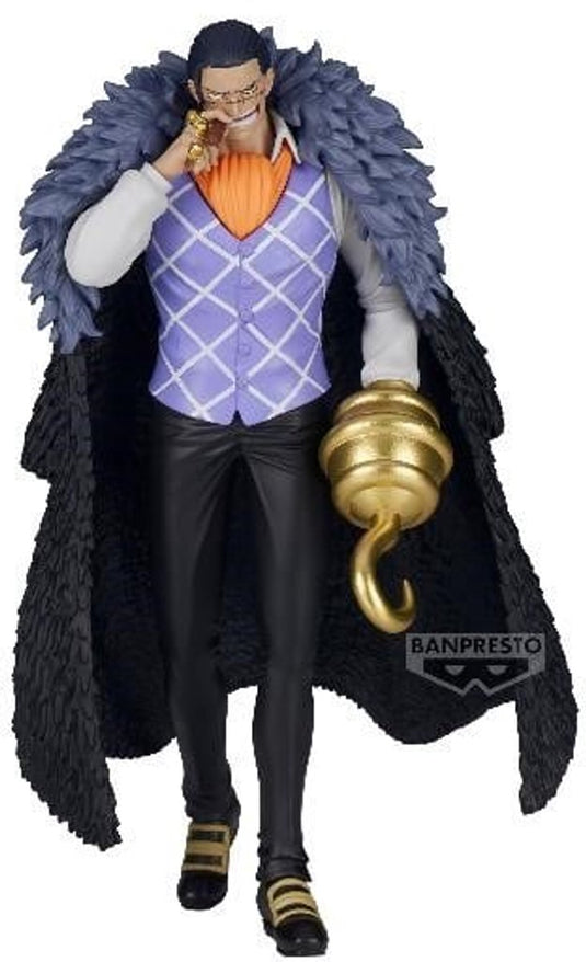 Banpresto co., ltd. one piece - the shukko - crocodile statue 17cm