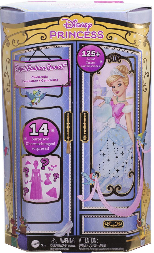 Disney princess royal fashion reveal - cinderella - barbiepop