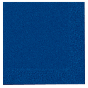 Duni servetten dark blue 3-laags 33x33
