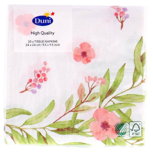 Duni servetten woodland 24x24 cm