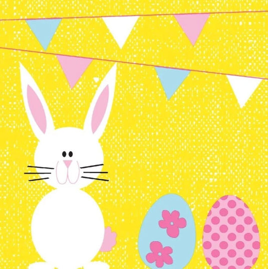 Duni servetten bunny eggs 3-laags 33x33