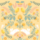 Duni 3-laags tissue servetten ornament easter 33x33cm