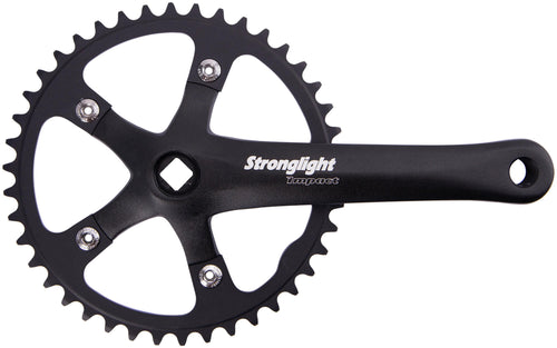 Stronglight crankstel impact crankset strongl.impact matt black