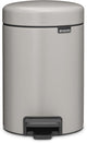 Brabantia newicon prullenbak - 12 liter - soft grey