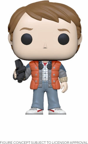 Funko pop movies: back to the future - marty in puffy vest - pop #961