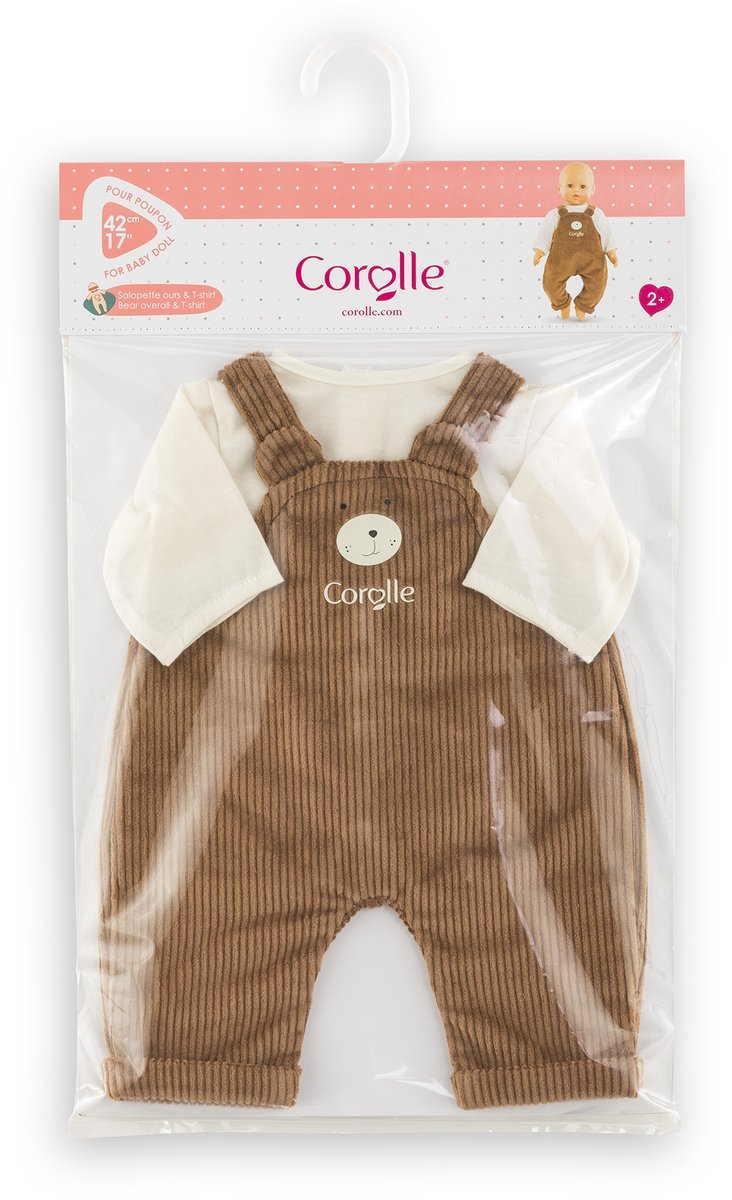 Afbeelding laden in galerijviewer, Corolle poppen overall met t-shirt kleine ontdekker - 42cm
