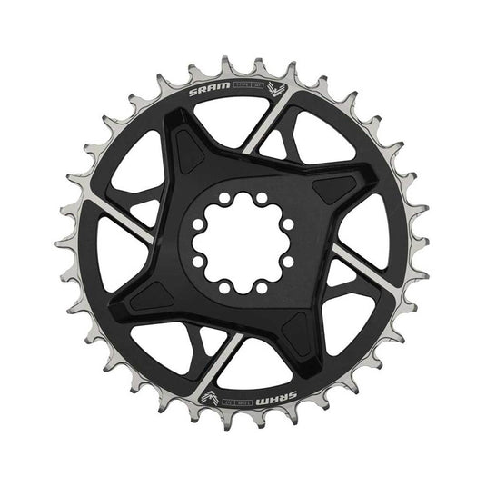Sram kettingblad xo d1 t-type 34t eagle direct mount 3mm offset incl. 8 bouten)