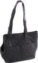 Flamingo belle - draagtas honden - draagtas belle zwart 49x22,5x31cm