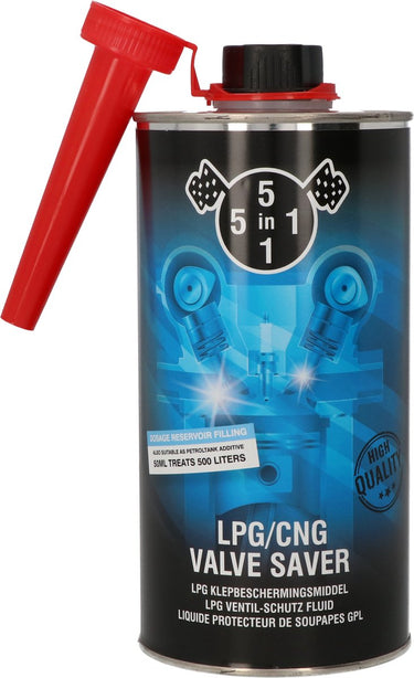 5in1 lpg valve saver - loodvervanger 1 liter