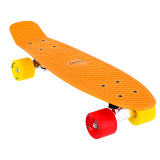 Load image into Gallery viewer, Alert outdoor skateboard 55 cm oranje
