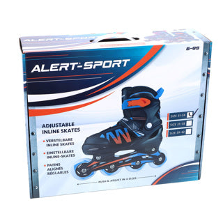 Load image into Gallery viewer, Alert sport inline skates skeelers oranje (maat 31-34)
