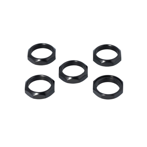 Hzb Balhoofdmoer 1-1 8 inch 25.4 mm oversized zwart 5 stuks 6500052