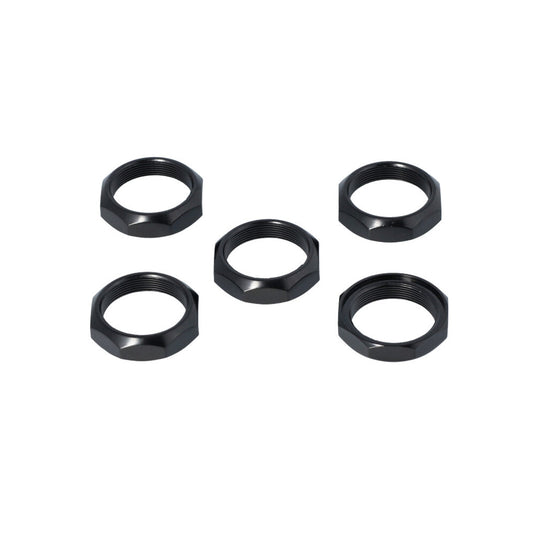 Hzb Balhoofdmoer 1-1 8 inch 25.4 mm oversized zwart 5 stuks 6500052