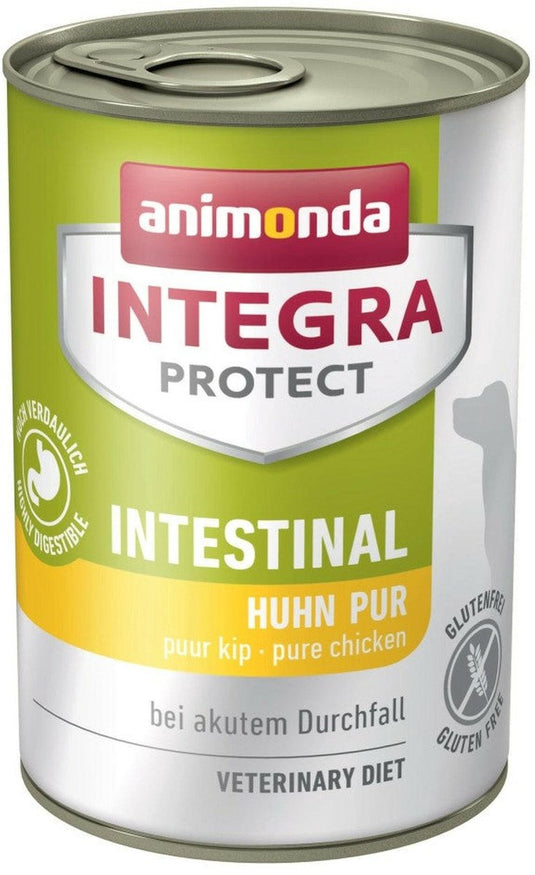 Animonda integra protect intestinal - dieetvoer hond - kip rijst - bij acute diarree - 12 x 400g