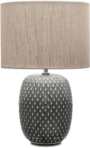Pauleen led tafellamp pretty classy - e27 - max. 60w - wookamer, slaapkamer eetkamer - grijs beige