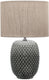 Pauleen led tafellamp pretty classy - e27 - max. 60w - wookamer, slaapkamer eetkamer - grijs beige