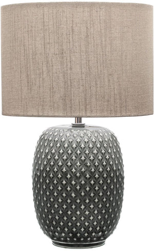 Pauleen led tafellamp pretty classy - e27 - max. 60w - wookamer, slaapkamer eetkamer - grijs beige