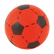 T f creations t f creations softbal foam - voetbal print - rood - zacht - dia 20 cm - speelgoed ballen