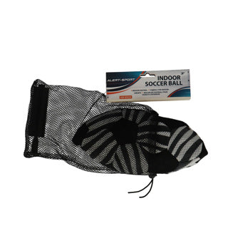 Alert bal indoor voetbal met netje 23 cm