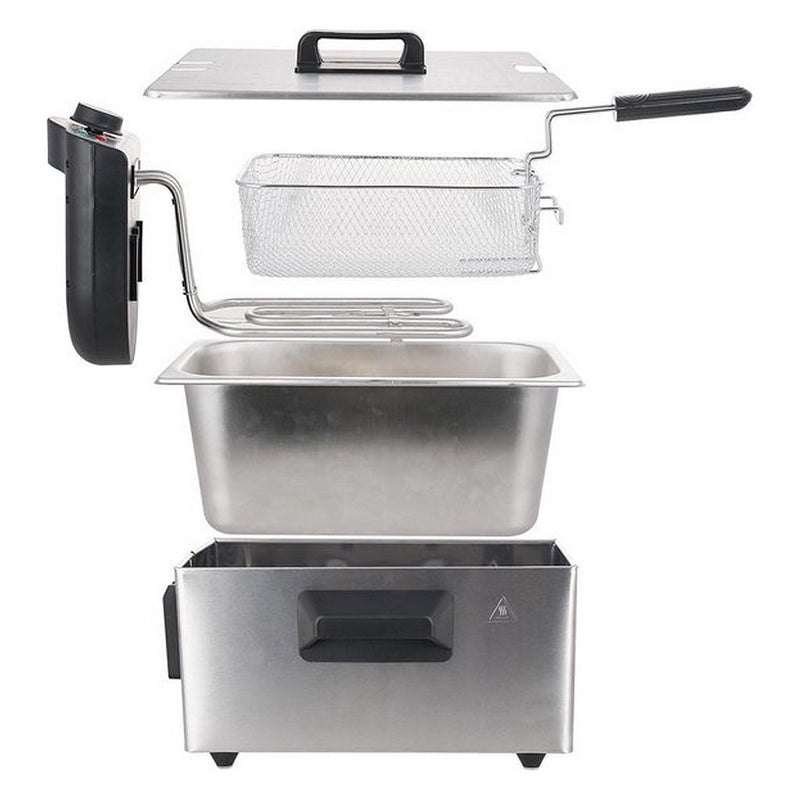Load image into Gallery viewer, Emerio df-120482 friteuse 3l 2000w rvs zwart
