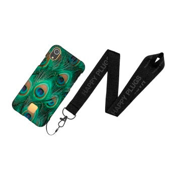 Load image into Gallery viewer, Happy plugs iphone xr case peacock
