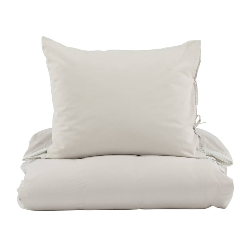 Load image into Gallery viewer, Venture home dekbedovertrek jenna 200x150 cm katoen zandkleurig
