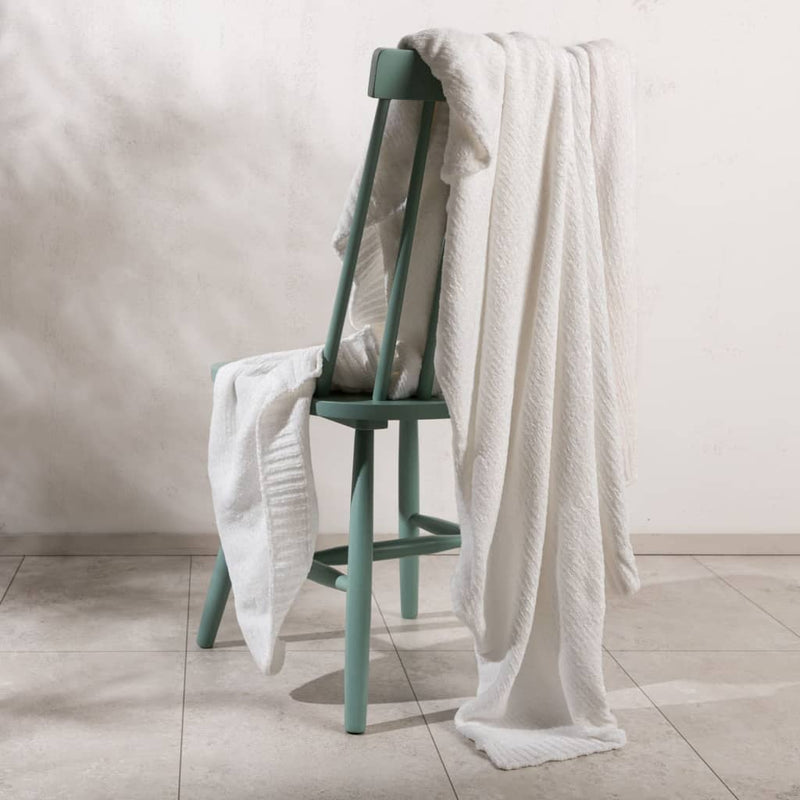 Load image into Gallery viewer, Venture Home Venture Home Plaid Ally 170x130 cm polyester wit
