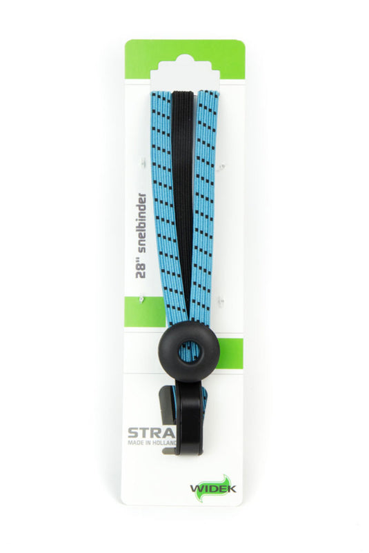 Qibbel widek triobinder eye met haak 3x12mm zwart babyblauw