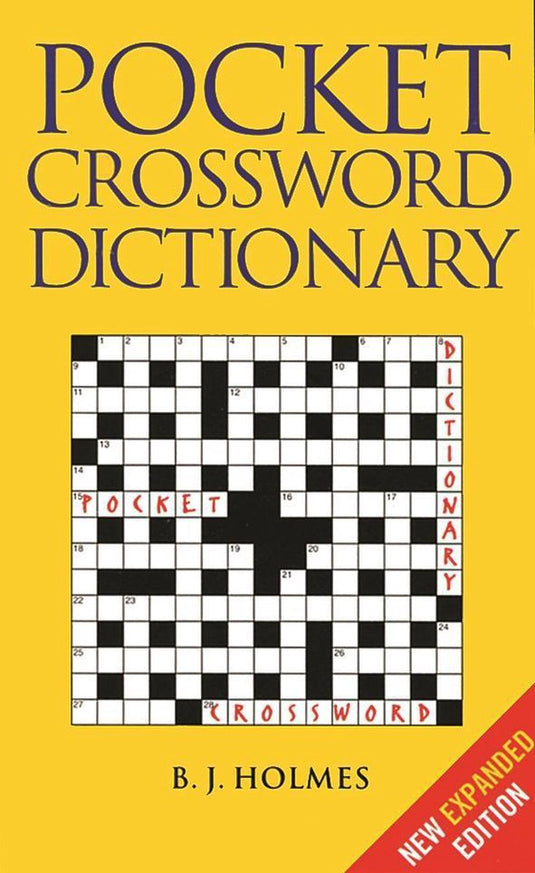 Pocket crossword dictionary