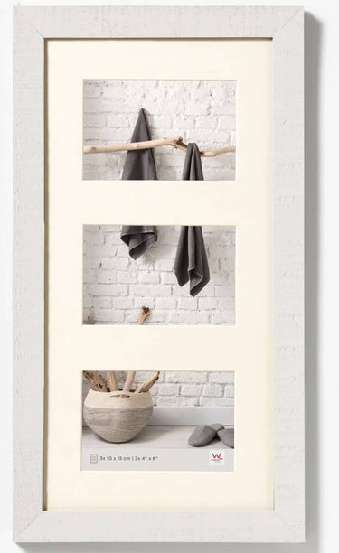 Walther home - houten lijst - fotoformaat 3x10x15 cm - polair wit