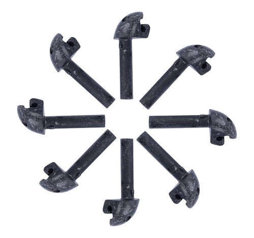 Eurofender spatd ef bev clip pvc zw set a 8