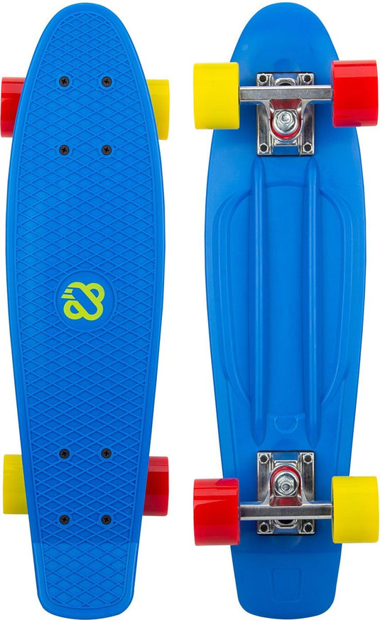 Nijdam flipgrip skateboard - sailor stroll - blauw