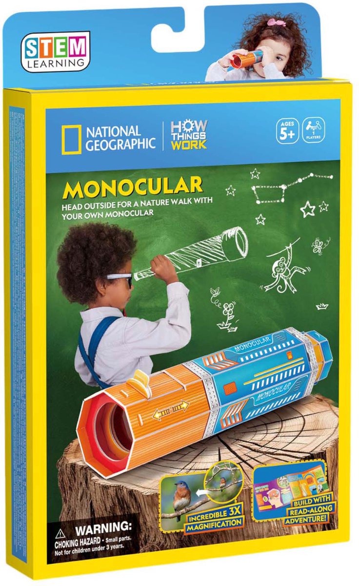 Afbeelding laden in galerijviewer, Cubic fun 3d puzzel national geographic stem monoculair
