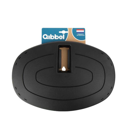Qibbel set voetbeschermingsplaten junior 6+ - zwart