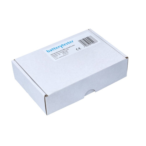 Batterytester batt bt uni round 2mm contact kabel
