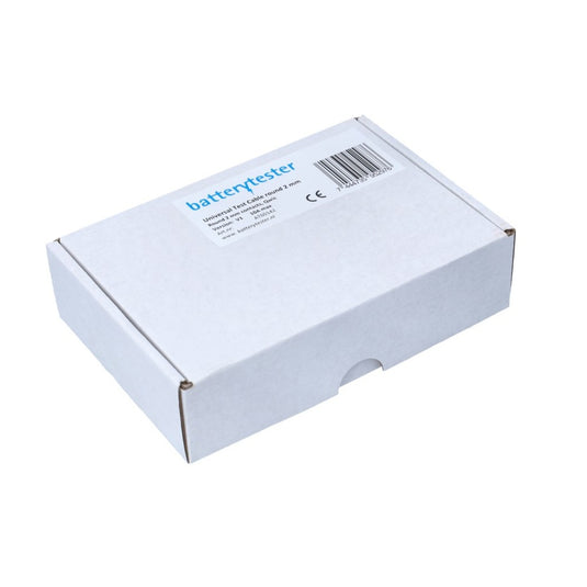 Batterytester batt bt uni round 2mm contact kabel