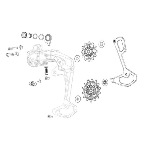 Sram derad rival xplr axs e1 cage kit