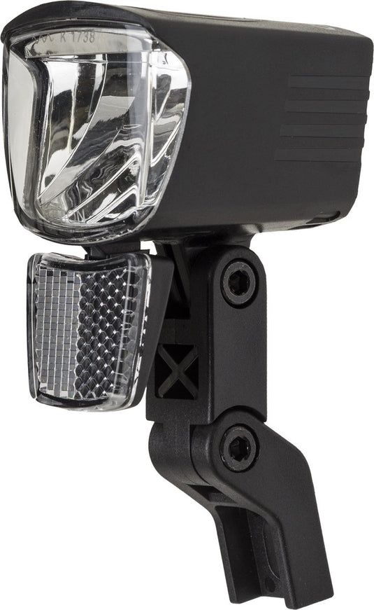 Cordo spark xl led koplamp - 80 lux - naafdynamo - zwart