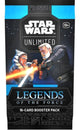Fantasy flight games star wars unlimited tcg - legends of the force booster pack