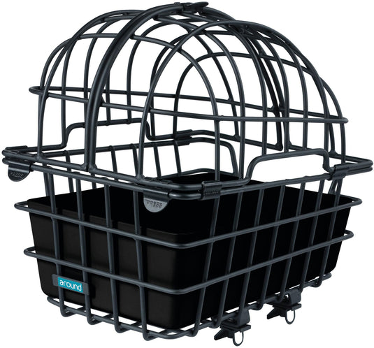 Around dierenmand, achterop luna rear animal basket luna