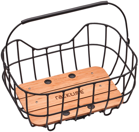 Racktime mand bask-it breeze 2.0 rear basket baski-it breeze 2.0 black