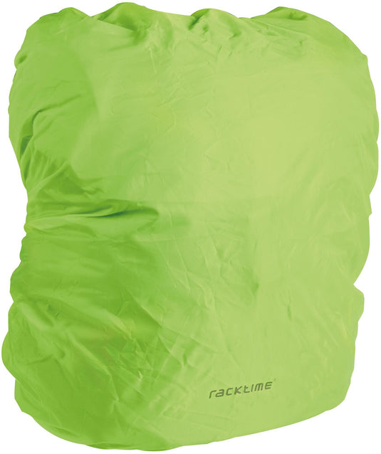 Racktime regenhoes rain cover yellow,f.side bag