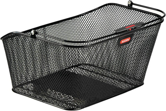 Rixen kaul mand city rear basket r k city black