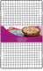 Patisse taartrooster - antikleef - 40 x 25 cm